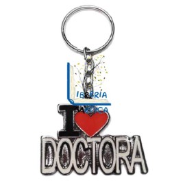 Llavero I Love Doctora Blanco