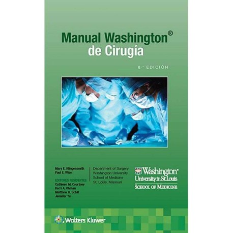 Manual Washington De Cirugía 8 Ed